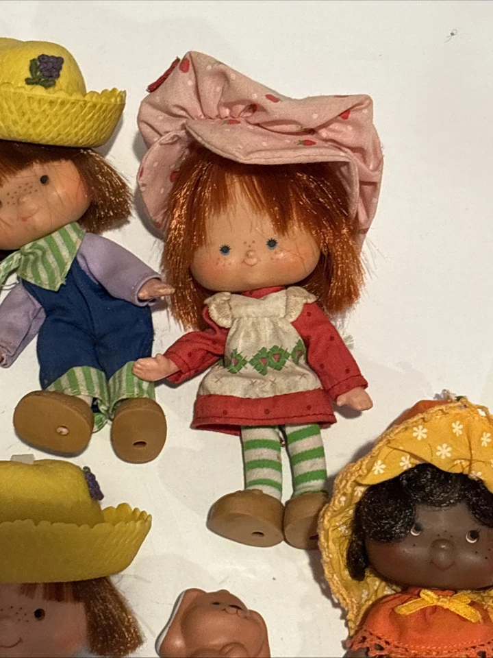 Lot of 5 Vintage American Greetings 1979 1984 Strawberry Shortcake Doll Rare - Image 4 of 4