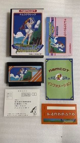 Fc Namco Classic Family Tennis 2Pcs Set Famicom