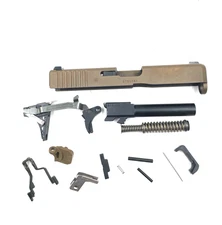 Glock 19X Gen 5 9mm, Pistol Parts, slide, barrel, recoil spring, trigger,