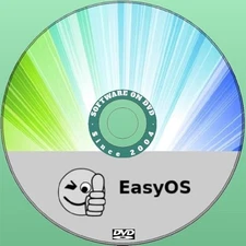 Latest New Release EasyOS Easy OS Linux Operating System for PC on DVD