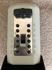 Key Safe Supra C500, Out Door Wall Mounted, Police Approved, Used