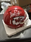 Alex Smith Kansas City Chiefs Autographed Mini Helmet Beckett COA