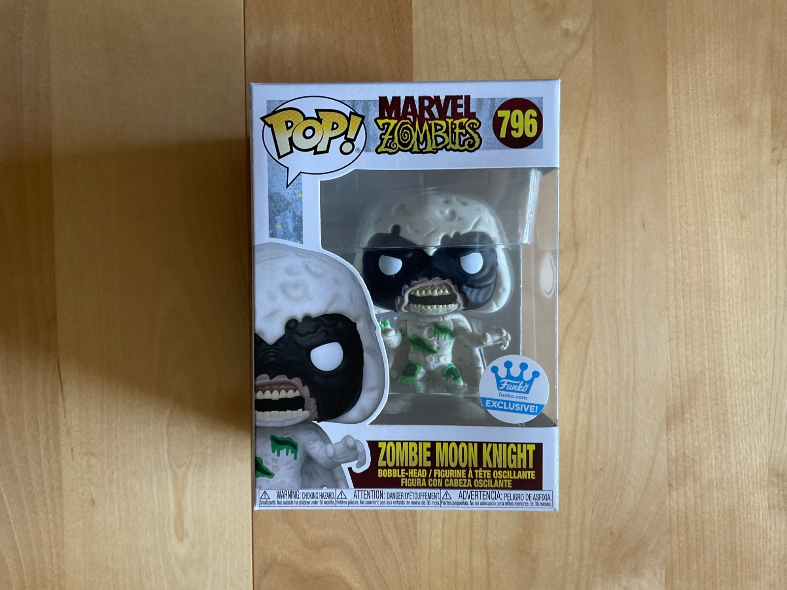 En Oferta Funko Pop Marvel Zombies #796 - Zombie Moon Knight - Exclusivo De Funko