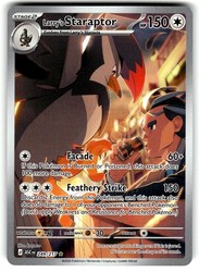 Larry's Staraptor 249/217 Ascended Heroes Illustration Rare Holo