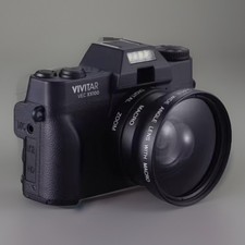 Vivitar 4K Wi-Fi Digital Camera 56MP - Includes 2 Lenses  Memory Card