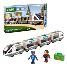 BRIO World TGV inOui French Toy Train and Carriages for Kids Age 3 Years Up - Wo