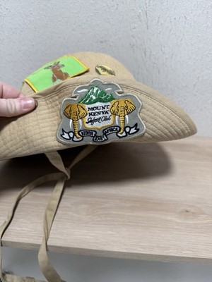 Vintage Banana Republic Bush Hat Safari British Khaki Size Large