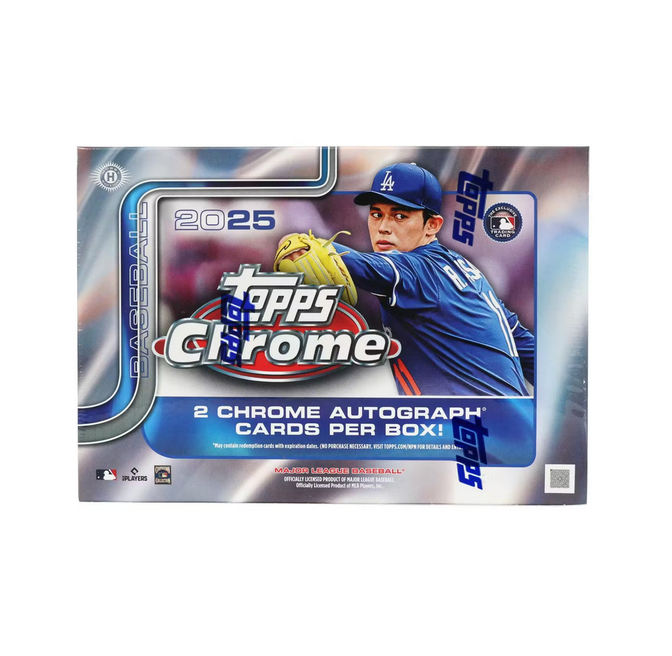 2025 Topps Chrome Baseball Breaker's Delight Box | eBay