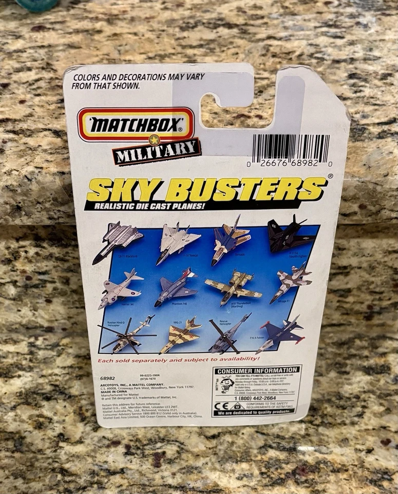 Matchbox Sky Busters SAND CAMO Russian Air Force HIND-D Helicopter New - Image 3 of 3