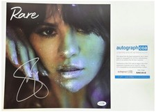 Selena Gomez Signed Rare Autographed LP Album 12x12 Flat ACOA