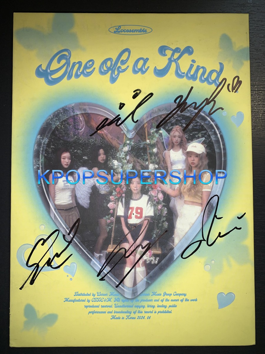 Loossemble 2nd Mini Album One of a Kind Autographed Signed CD