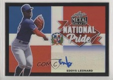 2021 Leaf Metal Draft National Pride Black Rainbow 14/15 Eddys Leonard Auto 01x1