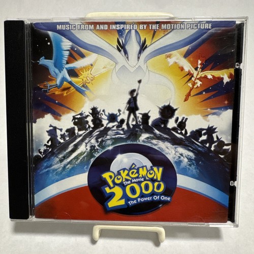 Pokemon The Movie 2000 The Power of One Soundtrack CD Booklet And CD
