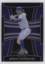 2025 Leaf Metal Purple Prismatic 6/10 Jeremy Rodriguez #100 1n8q