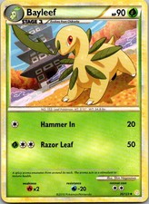 Bayleef 35/123 HeartGold SoulSilver Uncommon LP on eBay