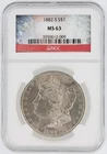 1882-S Morgan Silver Dollar NGC MS63 S$1 San Francisco Minted No Reserve