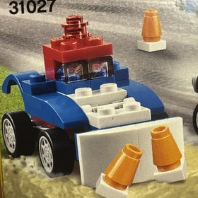 LEGO CREATOR: Blue Racer (31027) Car Traffic Cones 67pc Boxed Set 3 In 1
