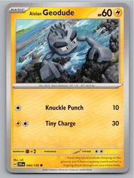 Alolan Geodude 044/159 Journey Together Common