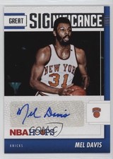 2021-22 Panini NBA Hoops Great SIGnificance Mel Davis #GS-MDV Auto 0yy3