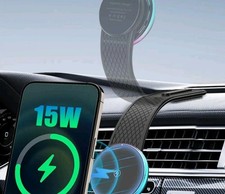 Magnetic Car Mount Charger, Certified Universal Dashboard Magnetic Wireless Car