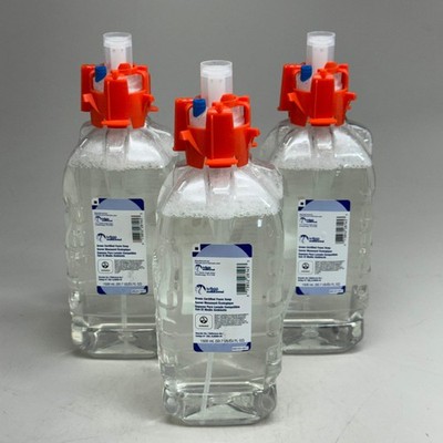 BRIGHT SOLUTIONS (3 Pack) Green Certified Foam Soap 1500ml Clear BSL-GJ8565-04 (