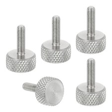 M3x10mm Knurled Thumb Screws 10mm Dia Stainless Diamond Knurled Screw 5Pcs