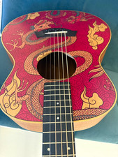Taylor GS Mini 6-String Right-Handed Electro-Acoustic Guitar Red Dragon