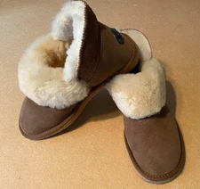EMU AUSTRALIA Platinum Mintaro New Chestnut Sheepskin Shoes, Women's Size 9 US.