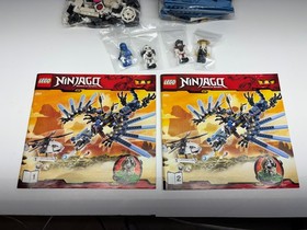 LEGO Ninjago 2521 Lightning Dragon Battle Complete w/ Jay DX & Manuals NO Box