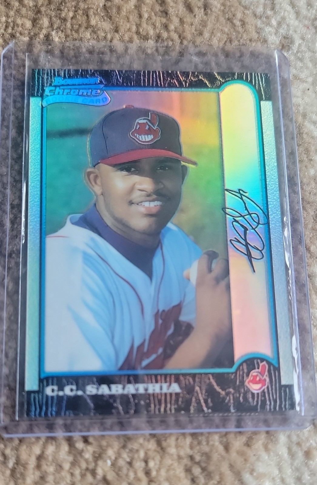 1999 Bowman Chrome - C.C. Sabathia #344 l Refractor (RC)
