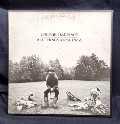 George Harrison, All Things Must Pass, 1970 Apple STCH 639, 3PL Box with Poster