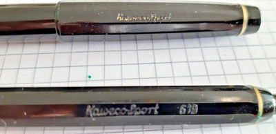 SET  KAWECO  SPORT  KUGELSCHREIBER  + FÜLLER mit ETUI