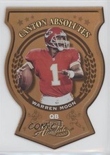 2000 Playoff Absolute Canton Absolutes Warren Moon #CA20 HOF 1h1
