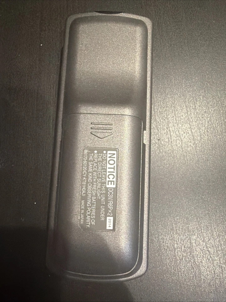 Lexus LX570 LX 2015-2021 DVD trasero entretenimiento control remoto genuino de fábrica Foto 2 de 2