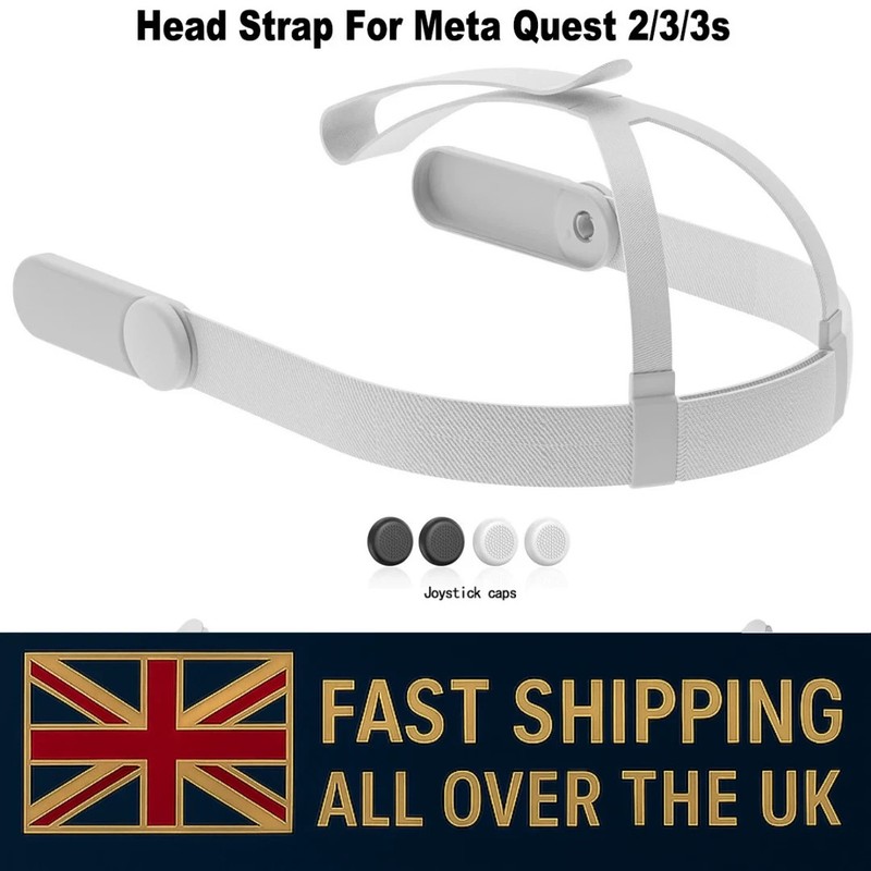 Head Strap Design For Meta Quest 2/Oculus Quest 2 Elite Strap Adjustable
