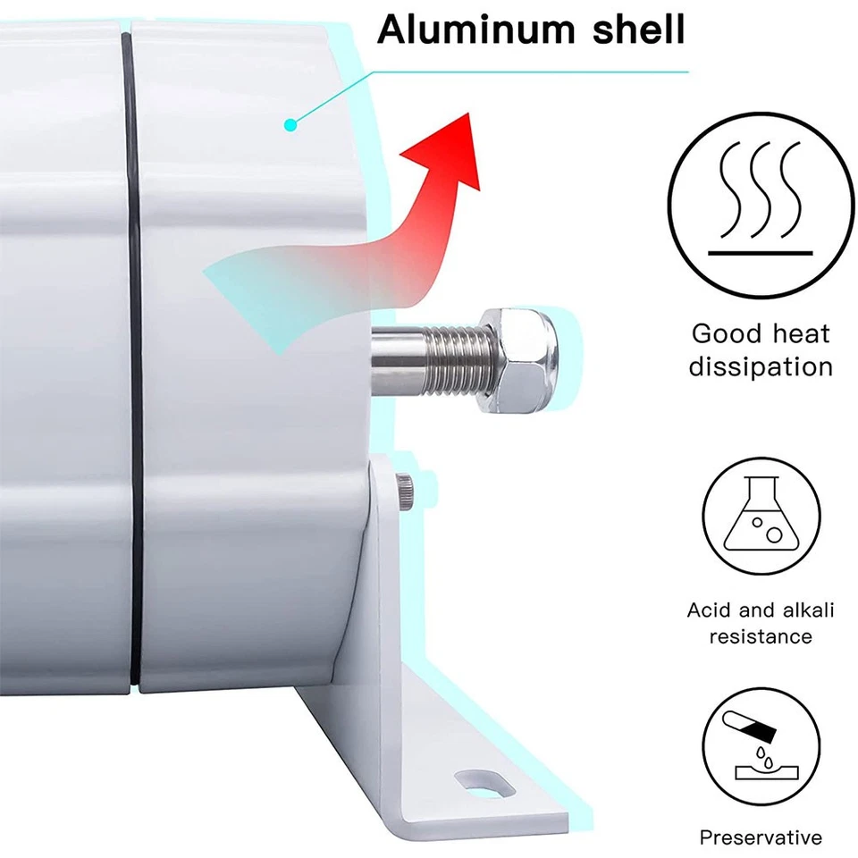 Dauermagnet-Generator 12V 24V 48V 3/5/8KW Alternative Motor 3 Phase Wechselstrom - Bild 3 von 4