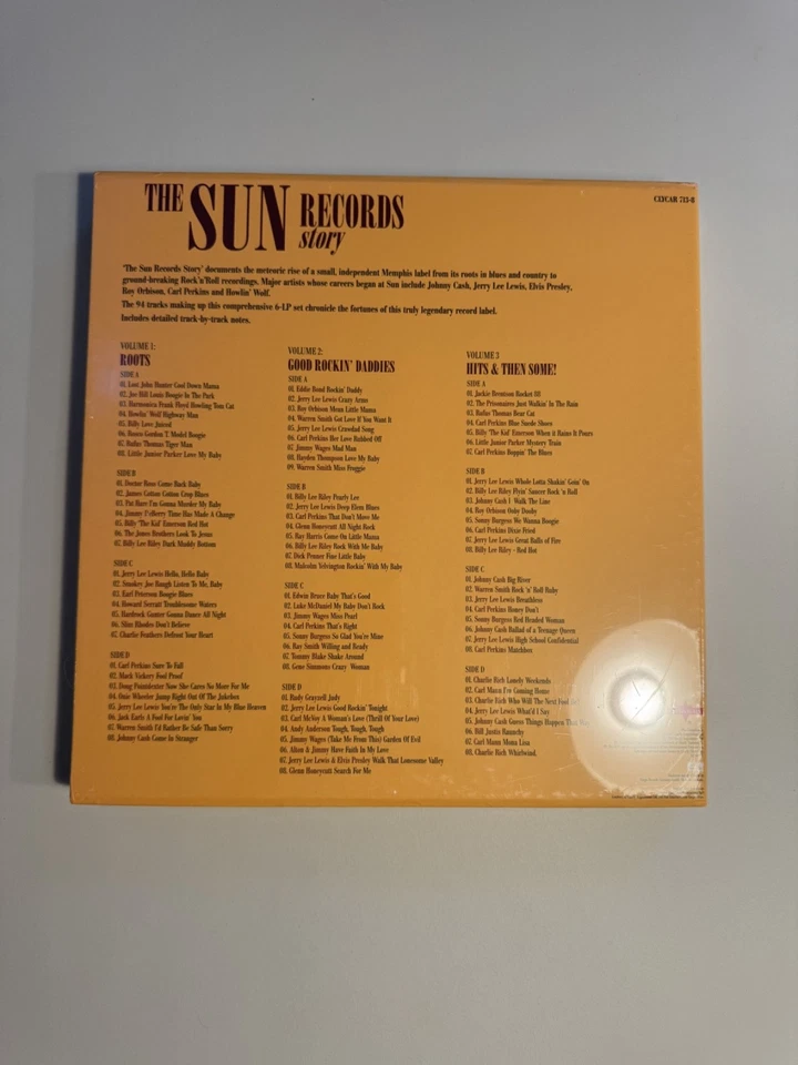 The Sun Records Story - Box Set 6 LP Vinyl - Johnny Cash Carl Perkins - NEU !! - Bild 2 von 3