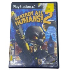 Destroy All Humans 2 PS2 PlayStation 2 2006 Case Only THQ