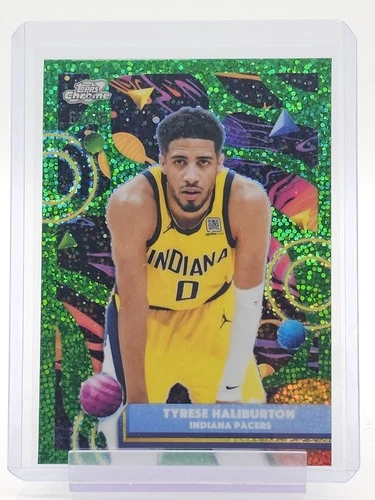 2025 Topps Cosmic Chrome Tyrese Haliburton Base (RAW)