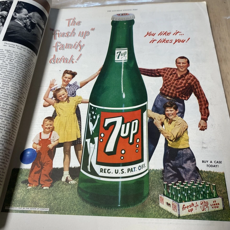 Saturday Evening Post Vintage Magazine 1947 November 15th Farm Cover John Falter - Image 4 of 4