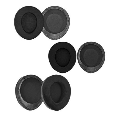 Black Replacement Ear Covers for HE-R9 Headphones, 1Pair Item