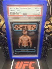PSA 9 Diego Lopes 2024 Topps Midnight UFC After Hours True Case Hit SSP  
