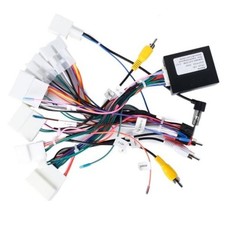 Radio Harness Adapter Wiring Harness with J-BL Canbus Compatible with Corolla