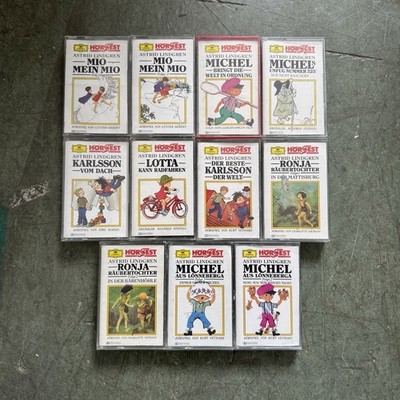 HÖRFEST Erich Kästner Astrid Lindgren MC Kassette Hörspiel Hörspielkassette