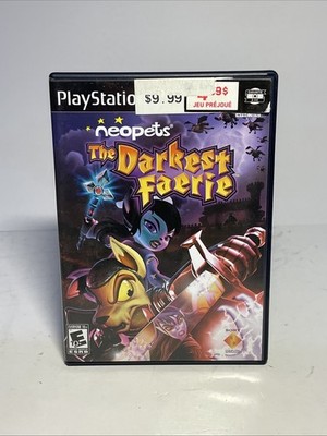 Neopets The Darkest Faerie PS2 (Sony Playstation 2, 2005) No Manual Read