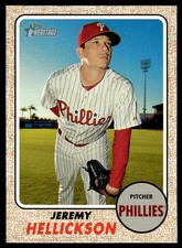 Jeremy Hellickson 2017 Topps Heritage #213 Philadelphia Phillies 31468 Baseball