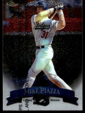 Mike Piazza 1998 Finest #15 Dodgers MLB READ FREE SHIPPING AutographDen