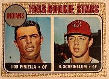 1969 Topps LOU PINIELLA (RC) Indians Rookie Stars #394 - Piniella Rookie!!!