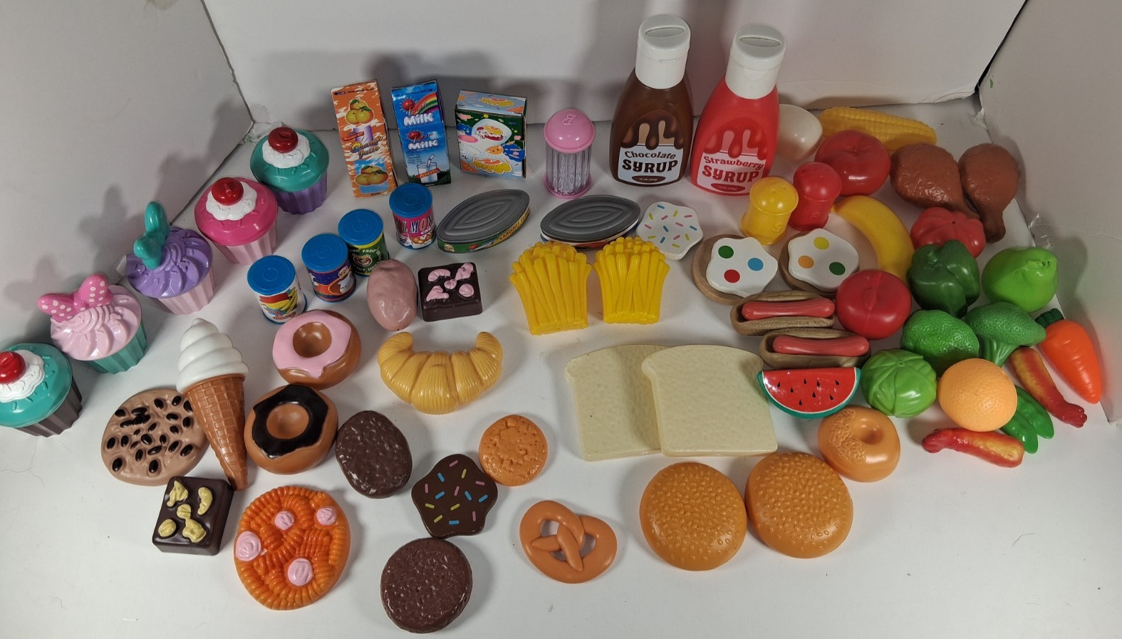 Vintage MTC realistic Play Food Little Tikes Fisher Price La