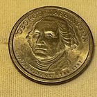3 US Presidential Dollar Coins ~ 2007-P Washington / 2010-P Fillmore Lincoln AU — photo 3